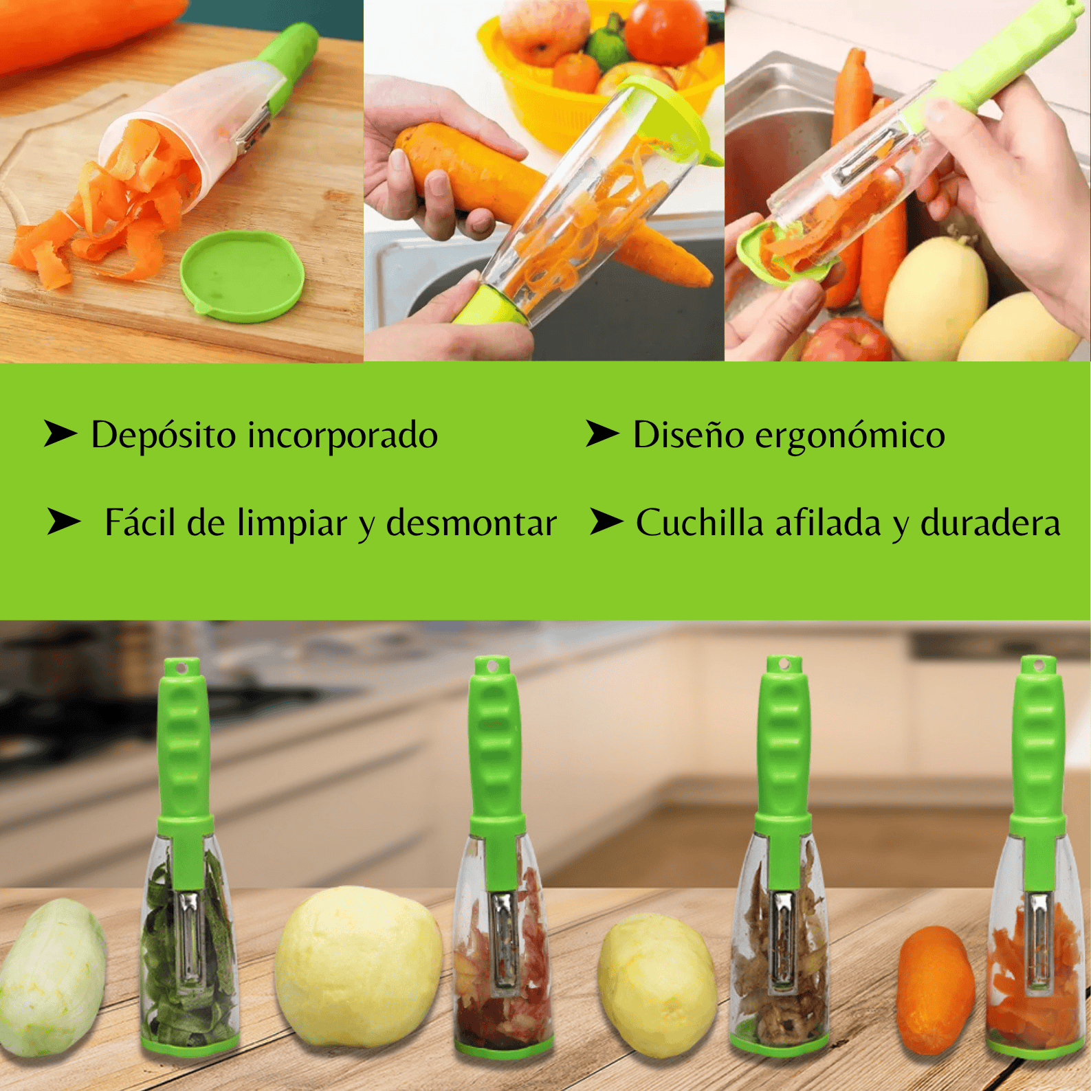 PELADOR VERDURAS FRUTAS
